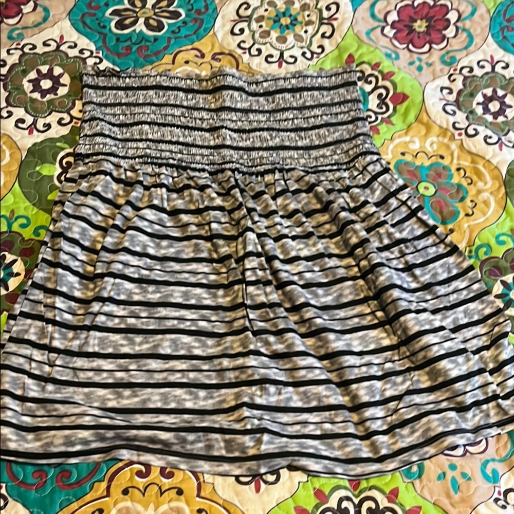 Black & Gray Swim Cover Up